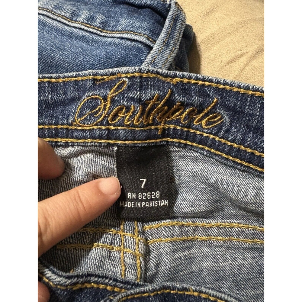 Womens Size 7 30x30 Y2K South Pole Embroidered Jeans - Picture 6 of 6